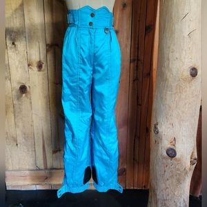 Vintage blue snowboard pants size 24 waist XS